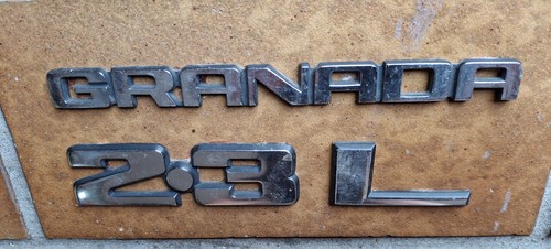 Ford granada emblem kofferraum - ford,