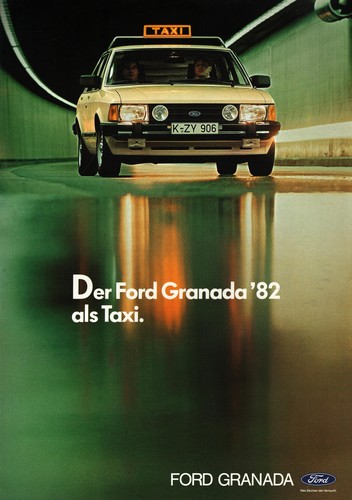 Prospekt ford granada - prospekt, von